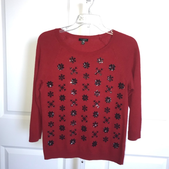 talbots heathered sweatshirt